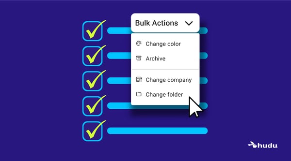 Bulk actions